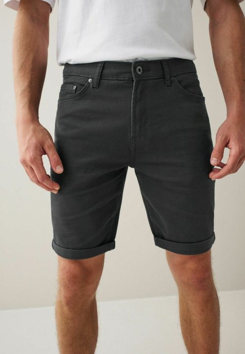 Homme Shorts & Bermudas | Next MOTIONFLEX 5 POCKET CHINO SHORTS - Short - charcoal grey/anthracite - MK66428