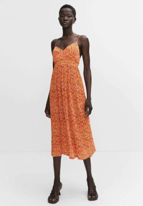 Femme Robes | Mango POLIMO - Robe de jour - orange - HL62348